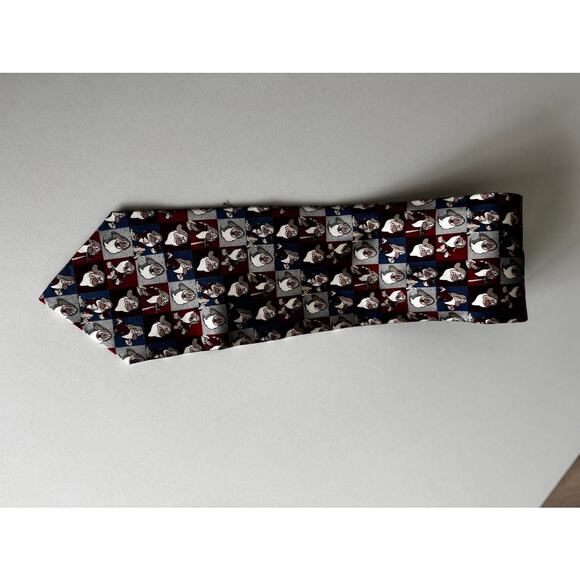 Disney Grumpy Tie – 100% Silk Vintage Walt Disney World Necktie - Picture 9 of 10